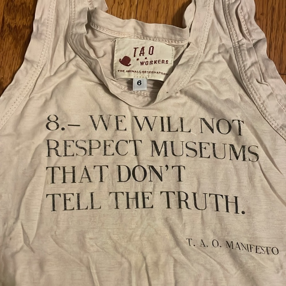 The animals observatory garment washed tank - Picture 2 of 3